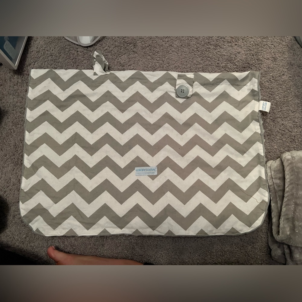 Canopy Couture cover for infant car seat